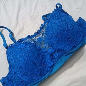 Blue🪔 34B  Lace Bra