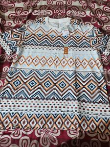 Geometric Print T-Shirt