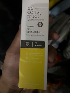 Deconstruct Gel Sunscreen SPF 50