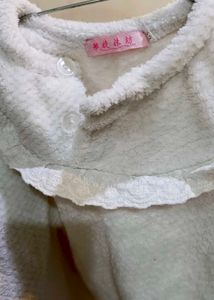 Cozy Kids White Two-Piece Set