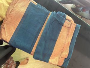 Peacock Colour Saree