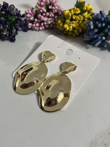 Gold Tone Dangle Earrings