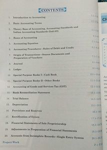 Double Entry Book Keeping Class XI