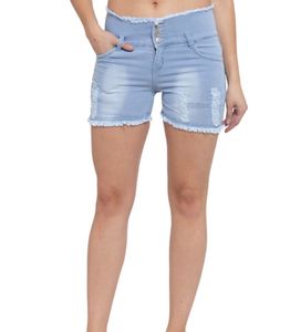Distressed Denim Shorts for Women