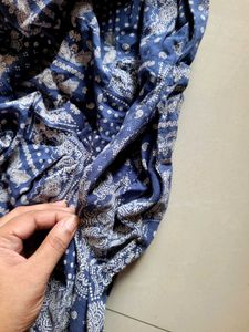 Blue short dress