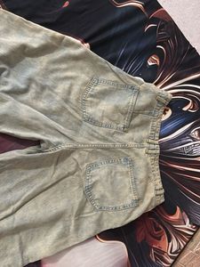 Vintage Wash Wide Leg Jeans