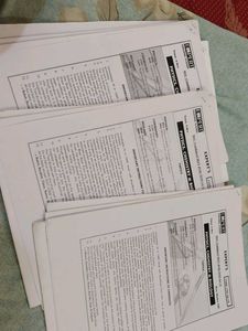Physics, Chemistry & Biology Exam Papers