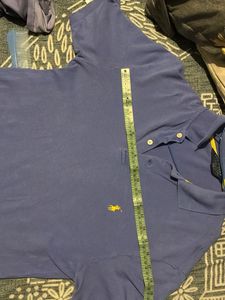 Men's Blue Polo T-Shirt Ralph Lauren stretchable