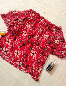 Floral Off-Shoulder Top