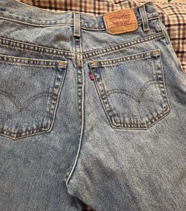 Classic Levi's Blue Denim Shorts