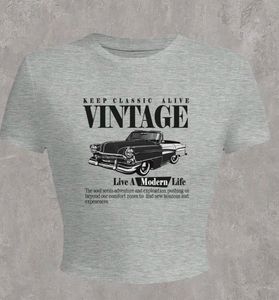 Vintage Car Graphic T-Shirt