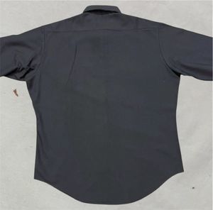 Men's Black Long Sleeve Shirt