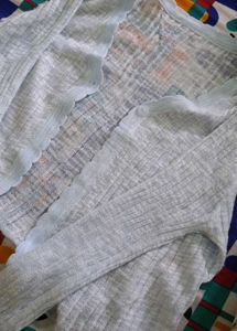 Light Blue Cardigan