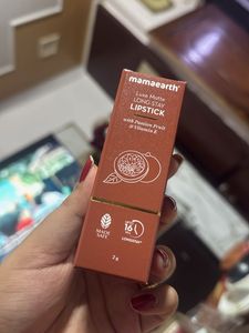 Mamaearth Luxe Matte Lipstick warm taupe