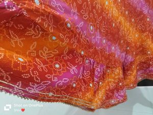 Bandhej Print Gawn Kurti