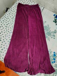 Parallel Palazzo Purple Colour