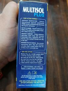 Multisol Plus Contact Lens Solution