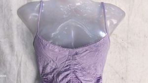 Lilac Ruched Cami Top