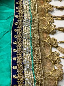 Very beautiful heavy work Saree 😍