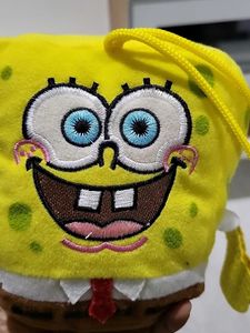 Sponge Bob Soft Toy With Pocket