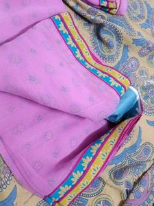 Beautiful Pink Saree