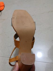 Stylish Yellow Heels