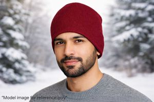 Maroon Winter Woolen Cap
