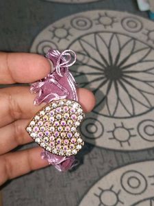 Shimmering Ruffled Scrunchie