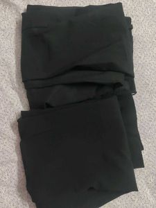 Women's Black Office Trousers/Pants