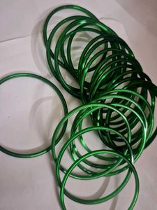 Vibrant Green Bangles
