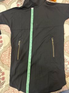 Black Tunic with Zip Pockets