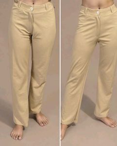 Classic Tan Straight Leg Pants