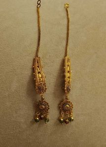 Exquisite Gold-Tone Earrings