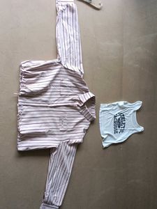 Brand new womens Striped Casual Shirt