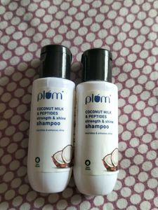 Plum Coconut Milk Shampoo (2 Bottles)