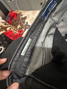 Flying Machine Stylish Distressed Black Jeans