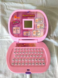 Orange Kids Learning Laptop Toy