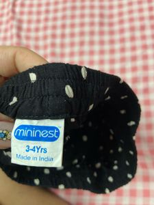 Black Polka Dot Pants