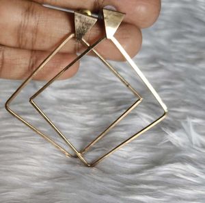 Assorted Hoop &amp; Square Earrings Set