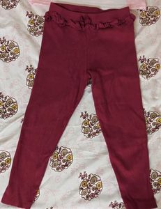 Cute Bunny Top &amp; Leggings Set for Girls