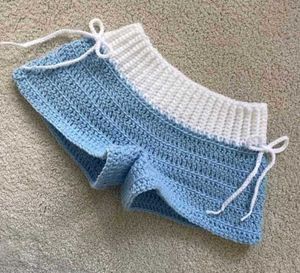 Handmade Crochet Shorts