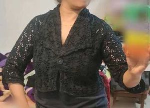 Crochet Lace Knit Jacket