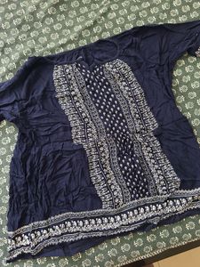 Acid Wash Denim Vest