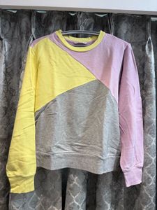ONLY BRAND - Colorblock Crewneck Sweatshirt