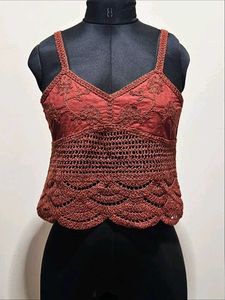 Crochet Top (Bombay Paisley)