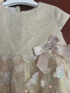 max Sparkling Baby Girl's Party Dress