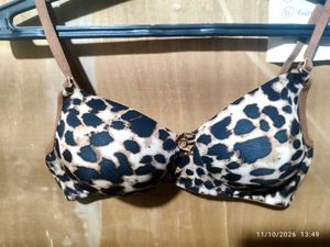 Leopard Print Bra