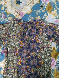 Patterned Women's Top