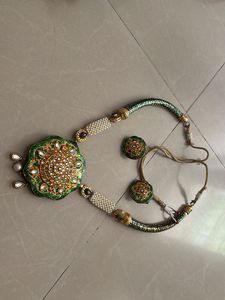 combo Kundan set handbag and Kitchen