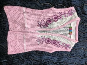 Adorable Pink ☃️☃️Knitte 3  years Outfit